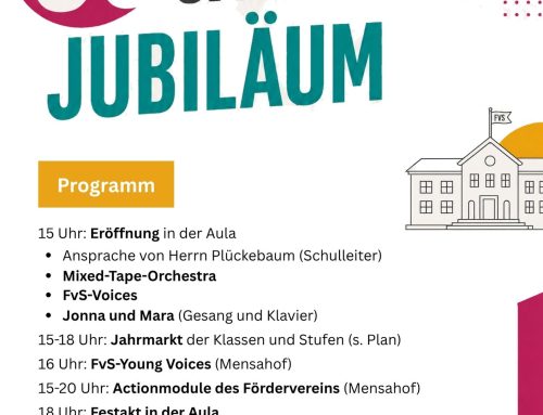 Flyer zum Schulfest