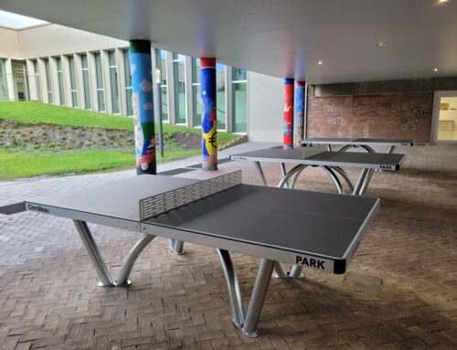 Neue Tischtennisplatten