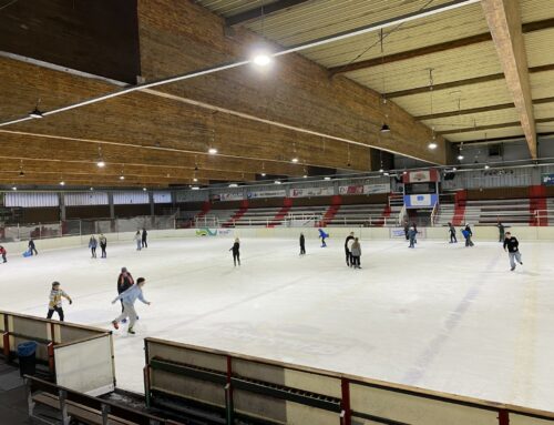 Ausflug in die Eissporthalle