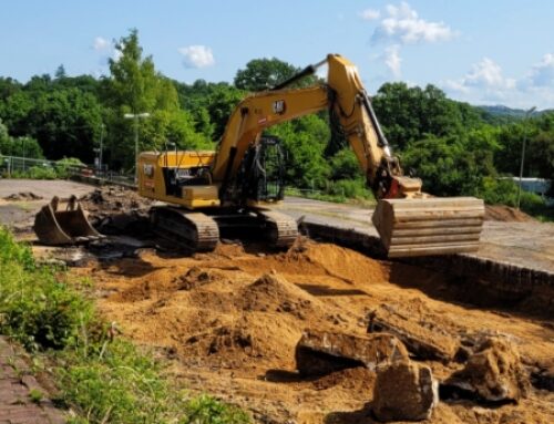 Arbeiten für den Modulbau beginnen