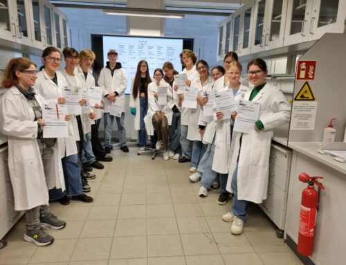Exkursion des Q1 Chemie GK ins Schülerlabor ELKE der Uni Köln